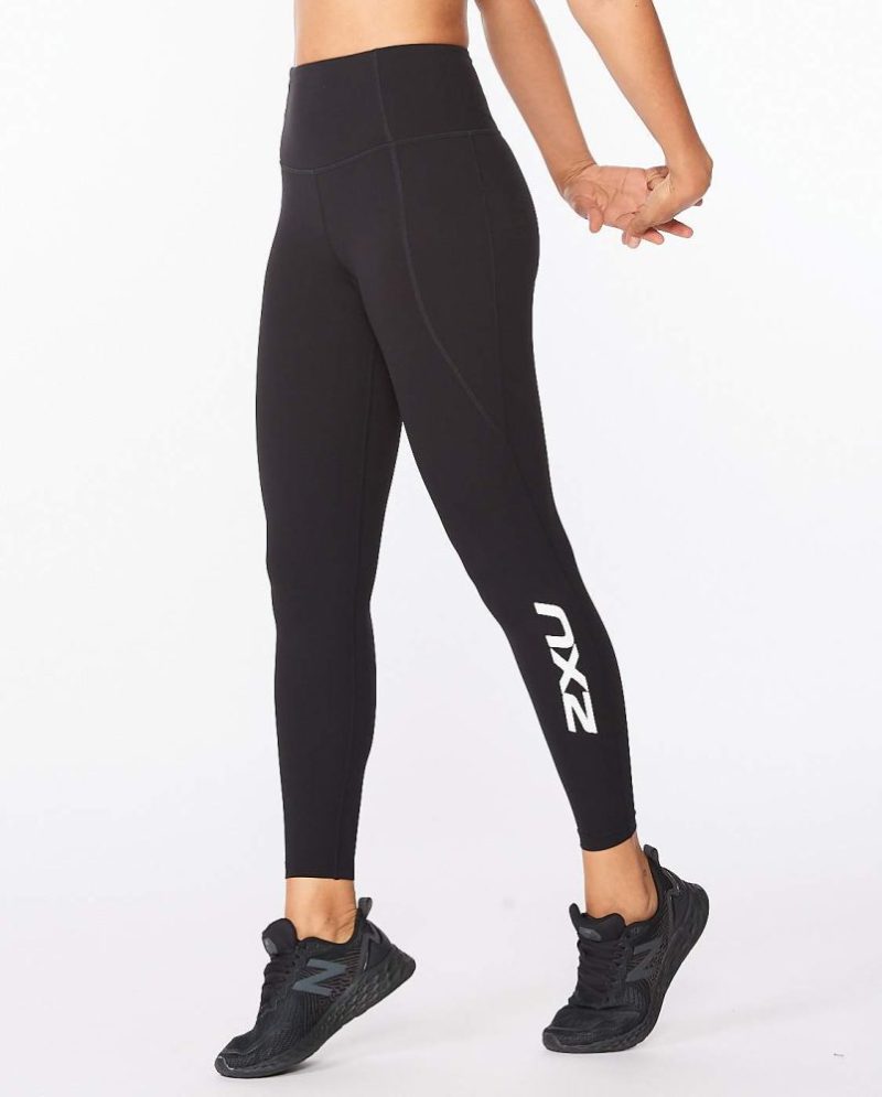 2xu malaysia form stash hi rise compression tights black side