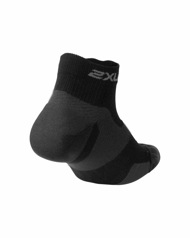 2xu malaysia vectr cushion 1 4 crew socks black titanium back