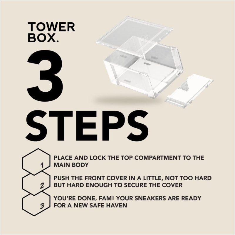 tower box 6 boxes accessories tower box 187308